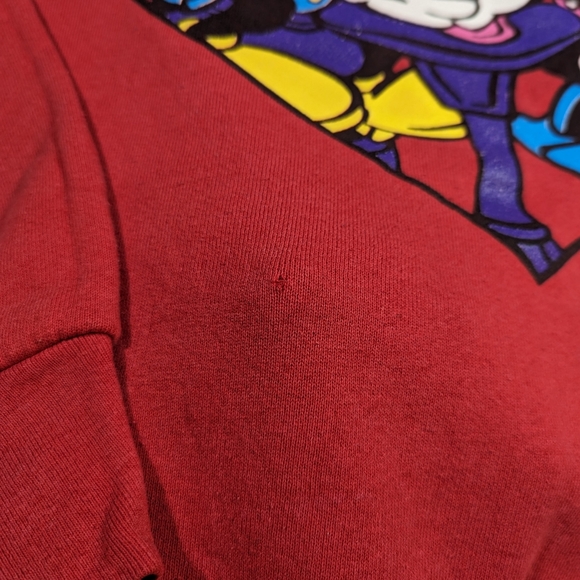 Vintage 90s Mickey & Company Sweatshirt Size XL Mickey and Minnie Mouse USA Made - Picture 6 of 8